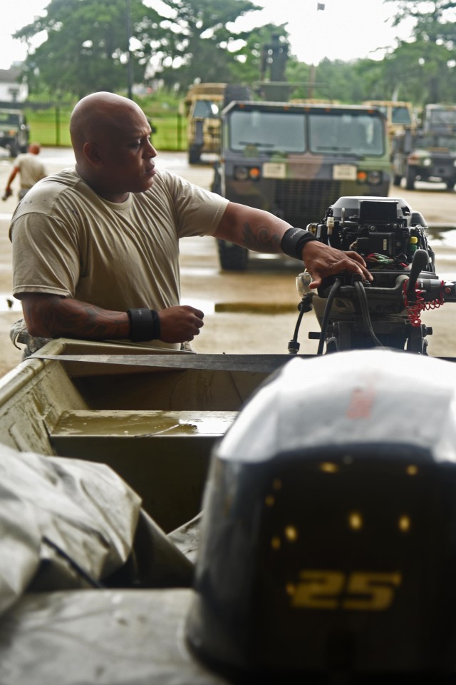 Louisiana National Guard prepares for Tropical Storm Cindy