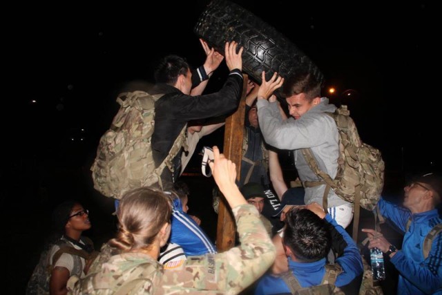 Romanian, U.S. cadets get 'Savage' for a night