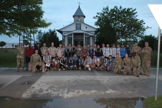 Romanian, U.S. cadets get 'Savage' for a night