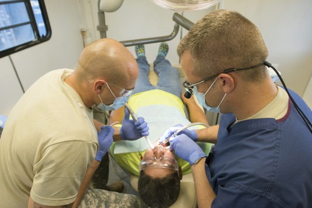 Army Reserve medics step up to serve low income communities