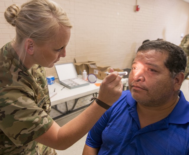 Army Reserve medics step up to serve low income communities