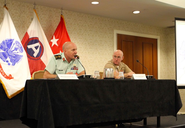 USARCENT strengthens ties through land forces symposium