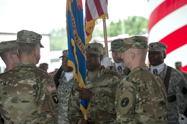 12th Aviation Battalion Change of Command/Change of Responsibilty