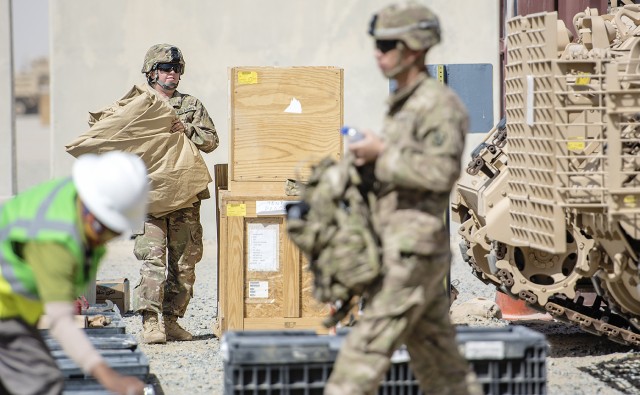 401st Army Field Support Brigade shows off speed of issue during exercise