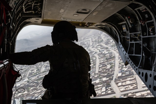 Chinook over Kandahar