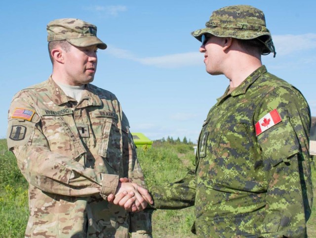 National Guard, Canadian partners hone artillery, medical skills in the field