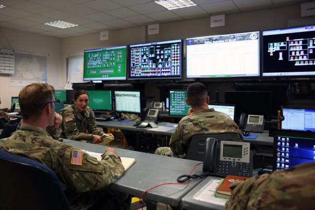 "Lightning Ops" forward establishing, monitoring Saber Guardian 17 communications networks