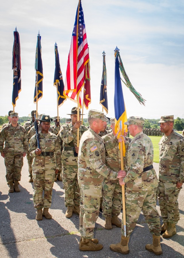 Crockett accepts 3rd Chem Bde command at Fort Leonard Wood