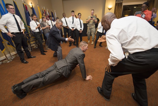 From humble roots, Dailey now ensures Soldiers are well-educated, fit to fight and smiling