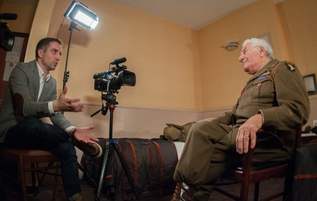 A beer brings broadcaster a story and an award