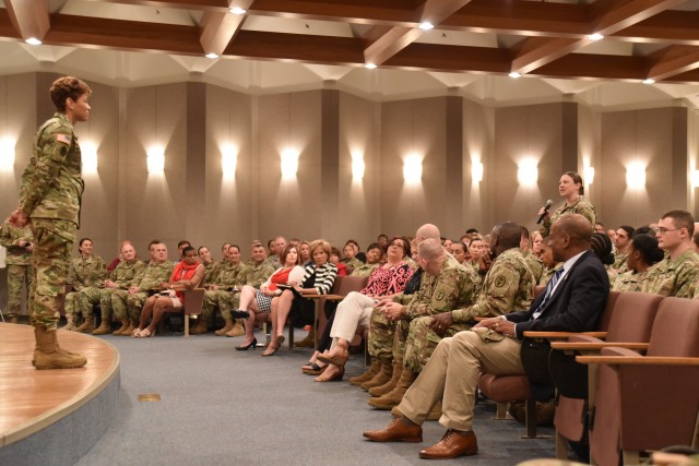 Army Surgeon General visits Womack