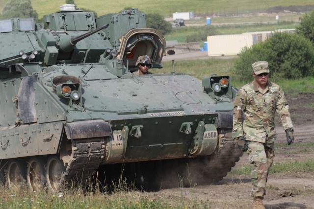 Iron Brigade tanks met by cheers on Romanian streets upon arrival for Getica Saber
