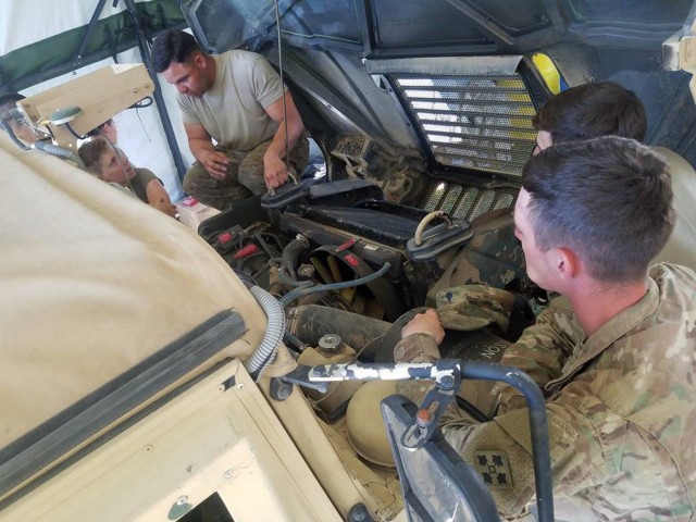 64th BSB tunes up Soldiers' maintenance skills for Getica Saber