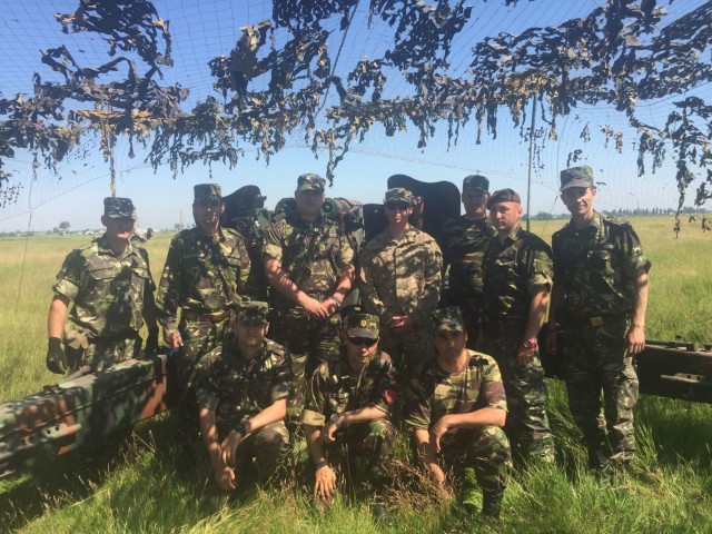 Fighting Eagles grow interoperability in NCO swap with Romanians