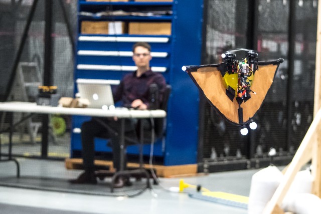 Experimental drone transforms in flight