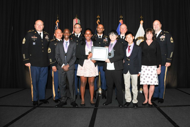 Army Values winners