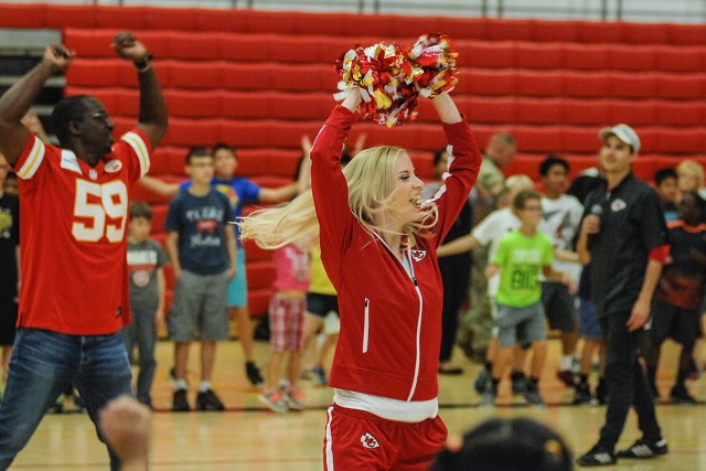 Fort Leonard Wood, Kansas City Chiefs team for NFL Play 60