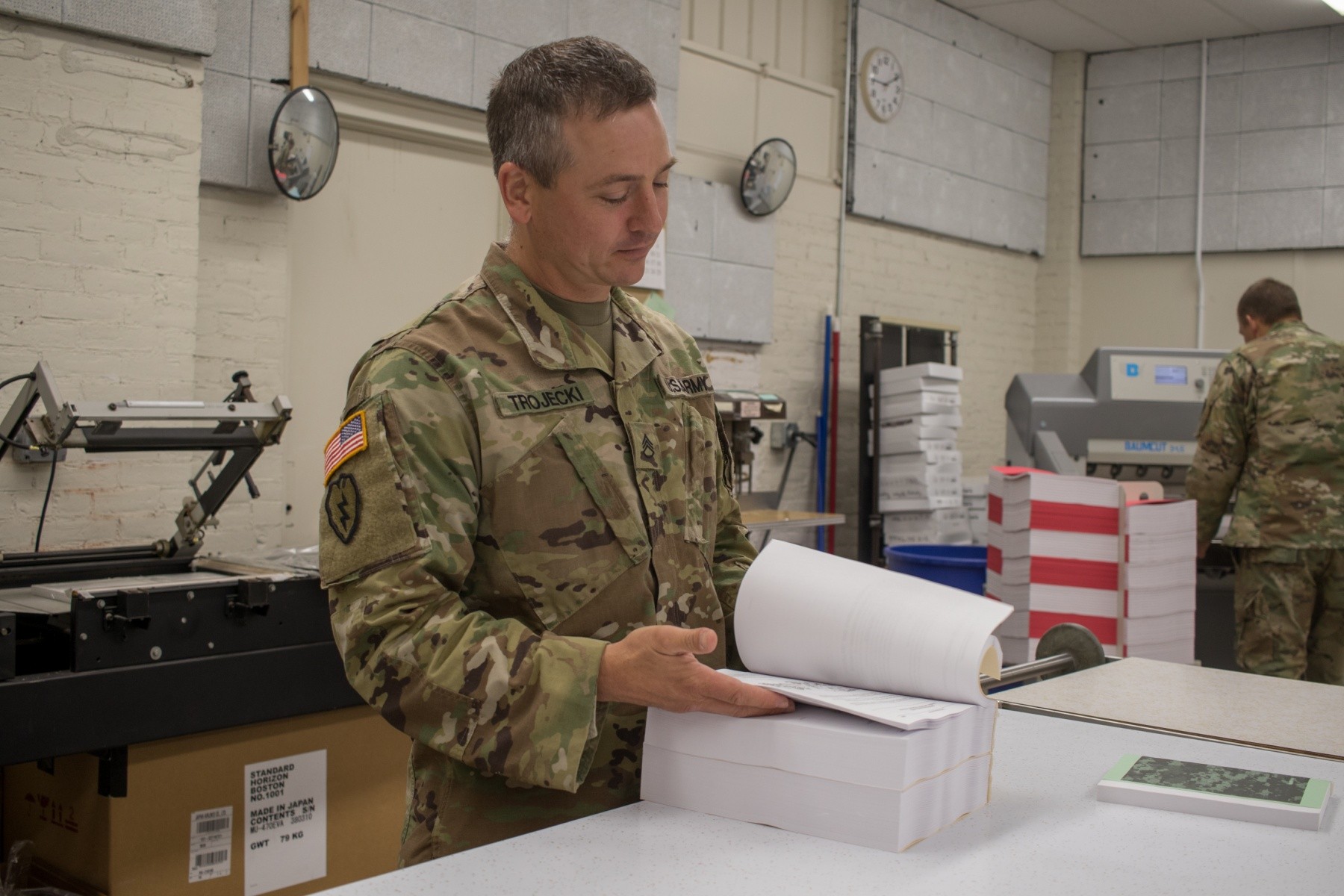 Maine print shop supports entire National Guard | Article | The United ...