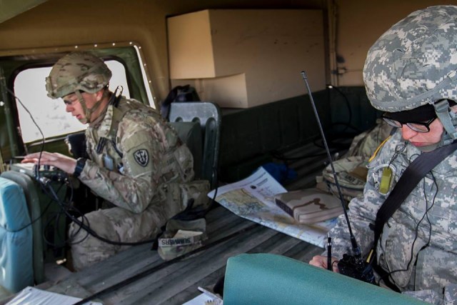 Soldiers master intelligence skills through gunnery training