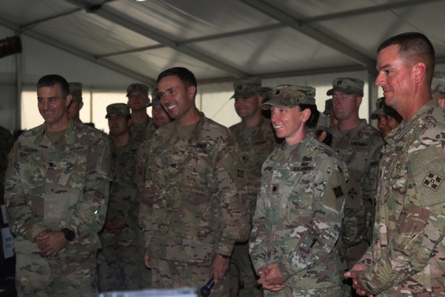 Command changes hands of key ABCT logistics unit in Romania