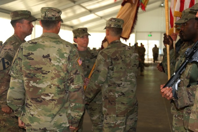 Command changes hands of key ABCT logistics unit in Romania