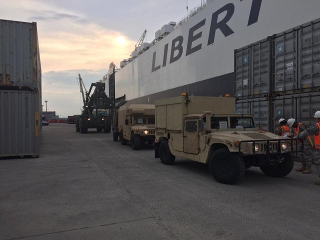 Movement control operations in Atlantic Resolve