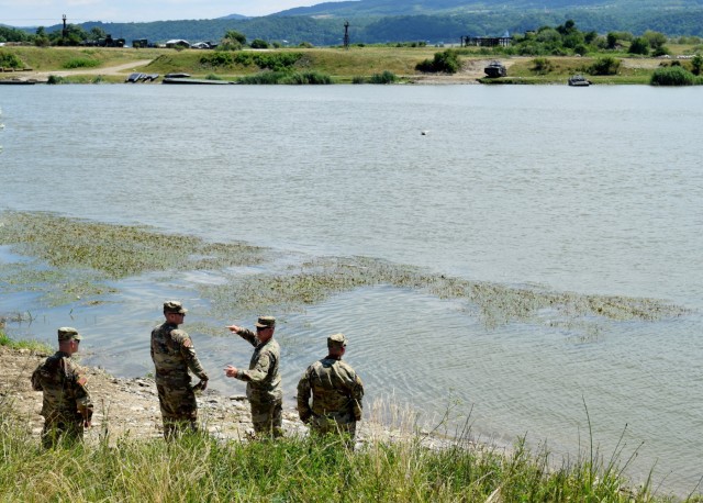 Georgia National Guard Soldiers in Europe for Saber Guardian 17