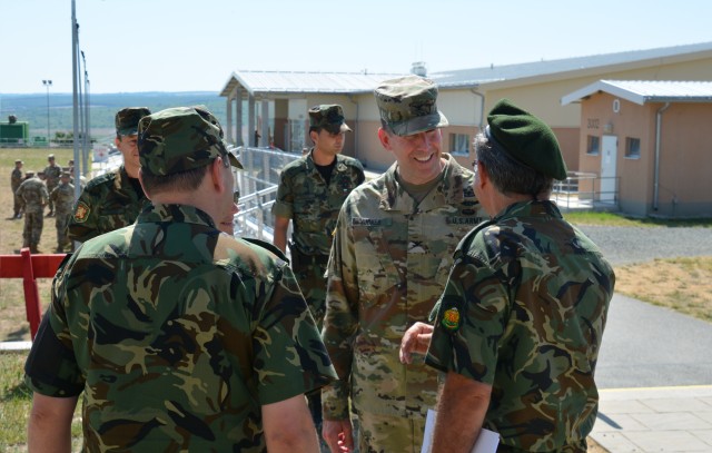USAG Ansbach Commander Visits NSTA