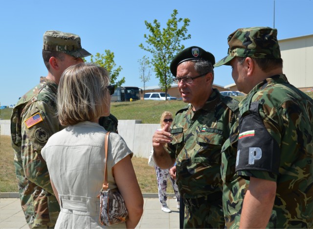 NSTA Command Team Meets with Bulgarian Military Leaders
