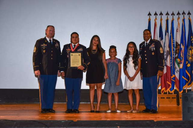 Sergeant Morales Club Induction Ceremony