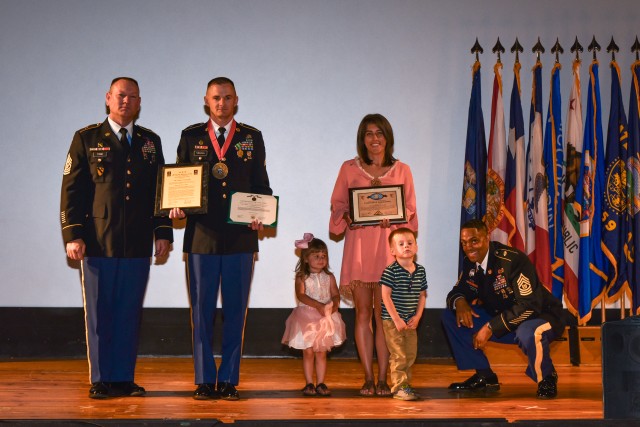 Sergeant Morales Club Induction Ceremony