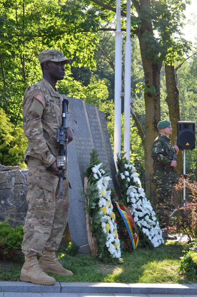 U.S., Romania honor fallen WWII Soldiers