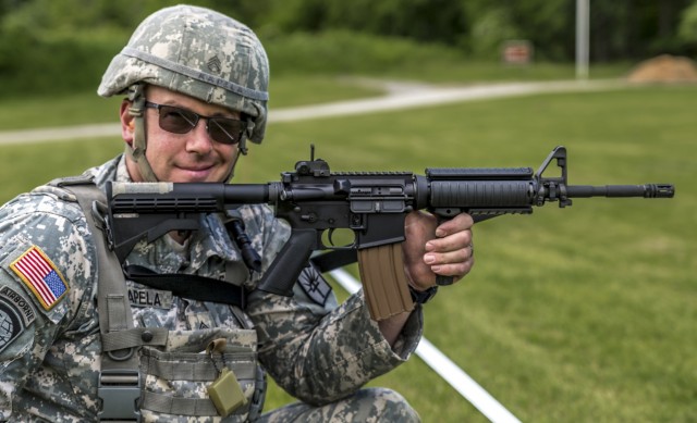 Western NY Guard Soldiers use backyards, private ranges to prep for match