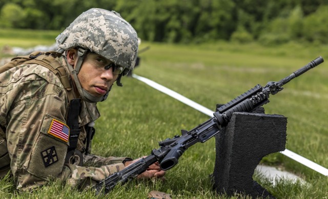 Western NY Guard Soldiers use backyards, private ranges to prep for match