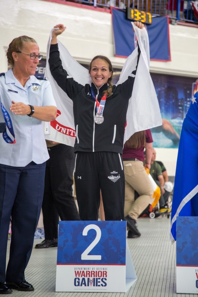 Soldier brings home gold, encouragement from DoD Warrior Games