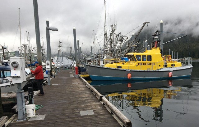 Surveying in Harris Harbor - Juneau, Alaska