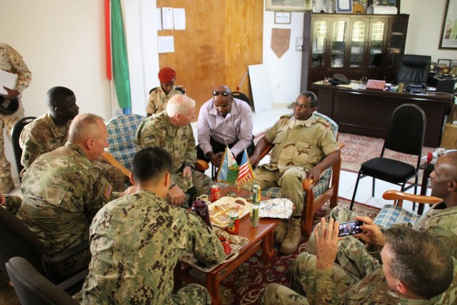 Kentucky National Guard celebrates two year state partnership with Djibouti