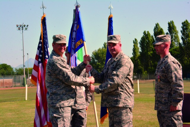 Air Force changes command at Darby