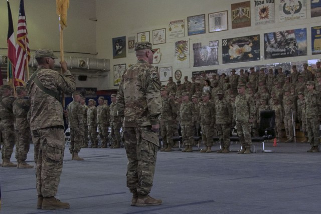 Task Force Spartan changes hands
