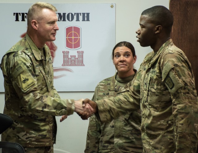 420th Engineer Brigade host U.S. Army Central DCG