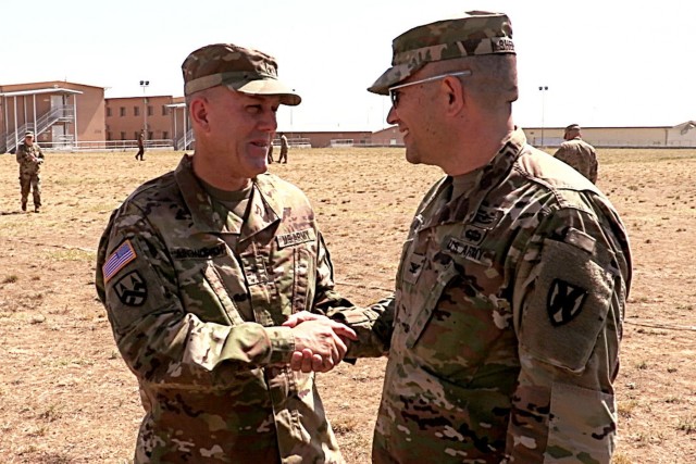 Active, Guard and Reserve Soldiers make Saber Guardian facilities ready for action