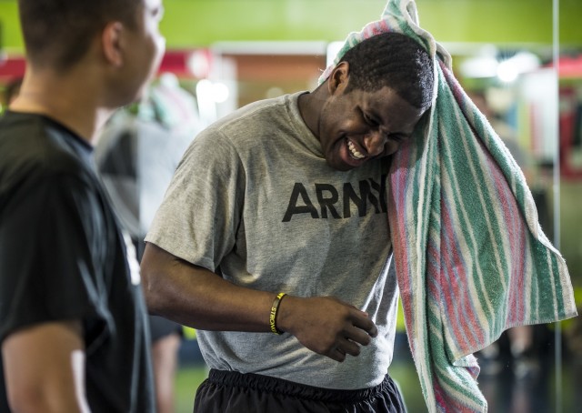 Breaking a sweat to keep the Army whole