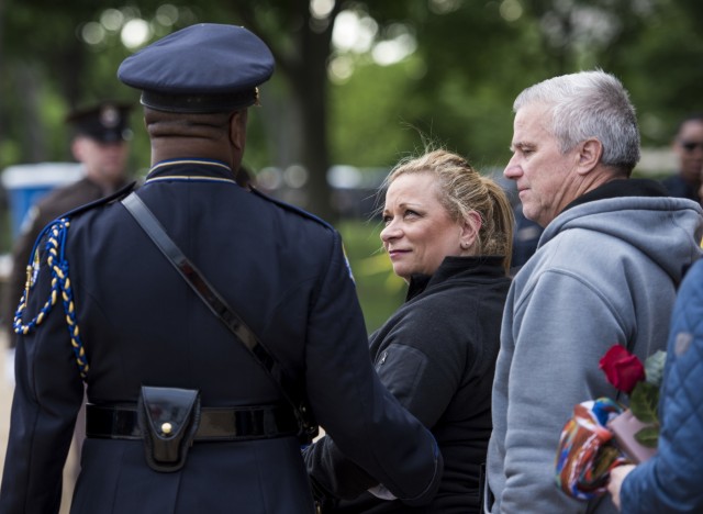 NYPD officer, Army Reserve Soldier honored in National Police Memorial