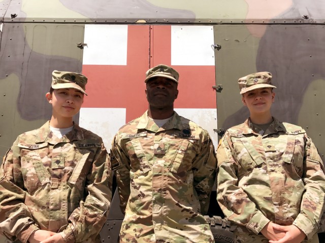 Semper Gumby: MSU-E Soldiers help out at NSTA clinic while learning new jobs