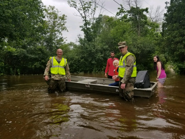 Wisconsin National Guard ends flood-relief mission