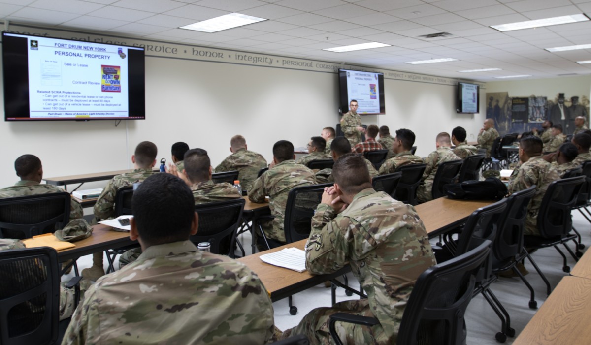 Fort Drum's inprocessing program sets new standard Article The