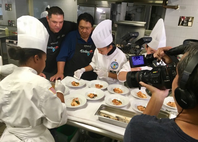 Joint Team Hawaii featured on "Sam Choy's in the Kitchen"