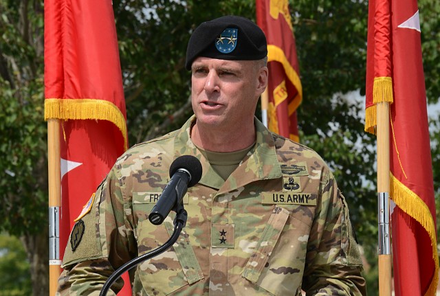 New CIMT CG, MG Frost delivers remarks