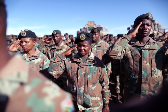 U.S., South African Troops Kick Off Shared Accord 2017 With Ceremonial ...