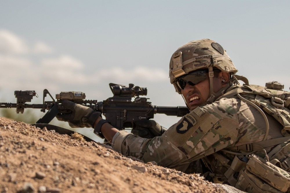 101st Airborne Soldiers conduct testing for potential weapons, systems ...